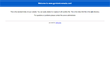 Tablet Screenshot of gyrotonicvenezia.com